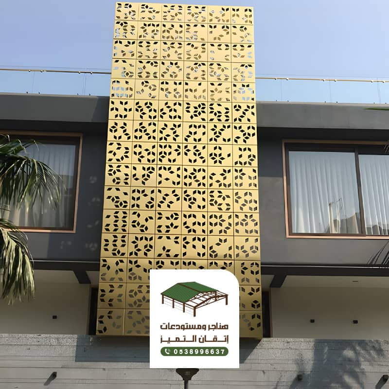 واجهات قص ليزر حديثة بالرياض