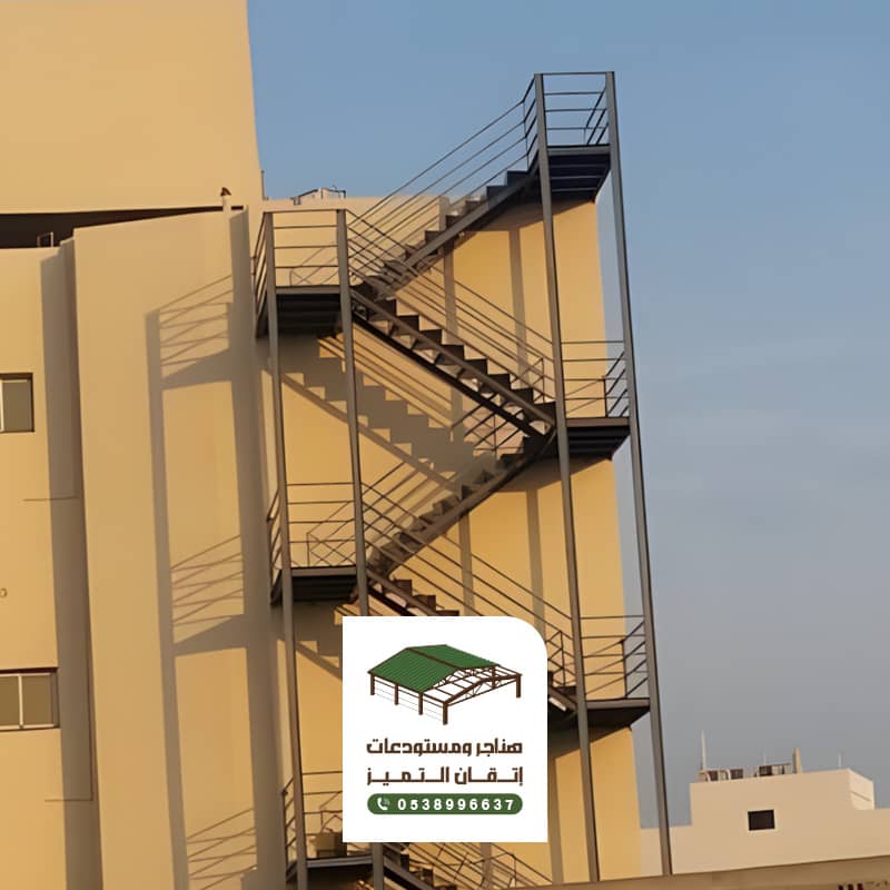 حداد سلم طوارئ بالرياض