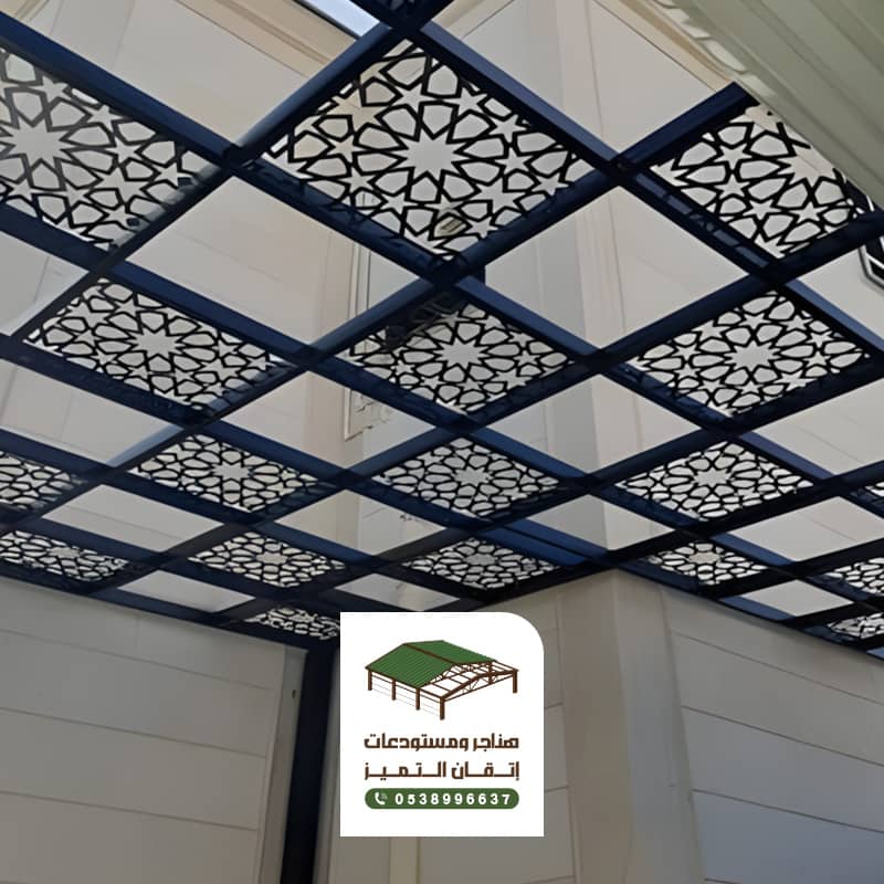 مظلات قص ليزر مدموج مع لكسان في الرياض